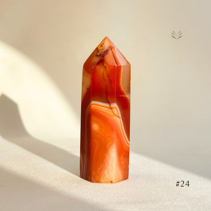 Tower of Success Carnelian