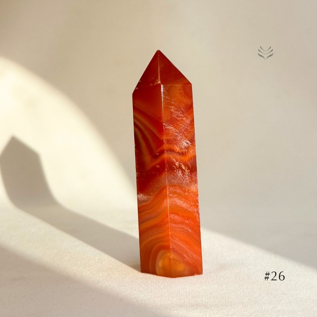 Tower of Success Carnelian