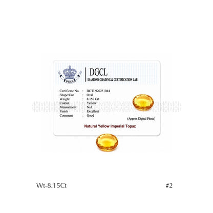 Yellow Imperial 9 Blessings Topaz