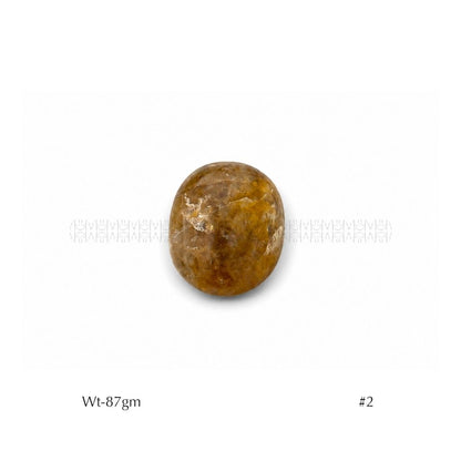 Miracle Creator Golden Healer Palm Stone