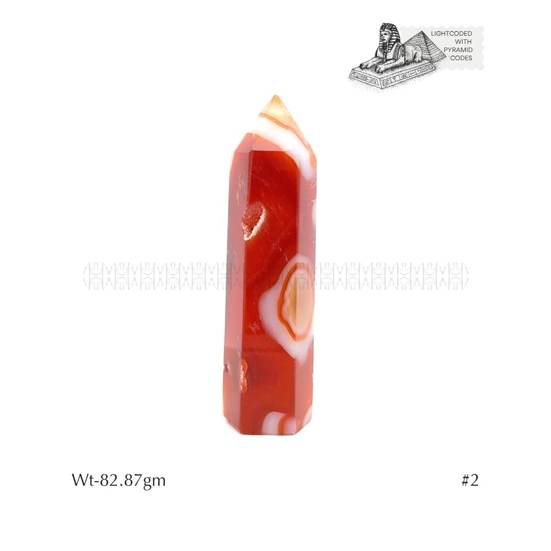 Tower of Success Carnelian 