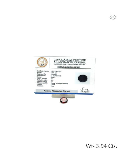 Mozambique Garnet - 3.94 Ct 