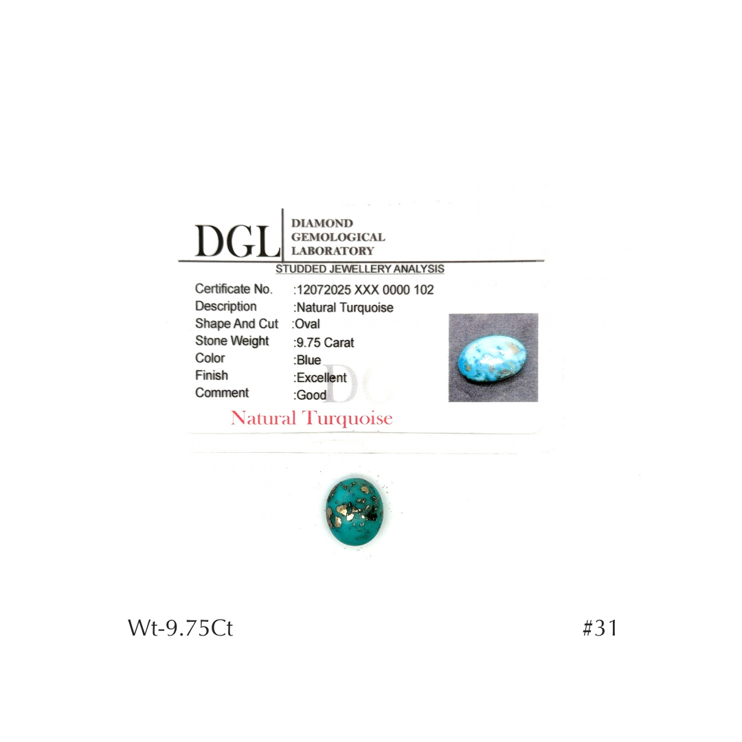 Iranian Turquoise - 60 @ 60 