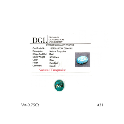 Iranian Turquoise - 60 @ 60 