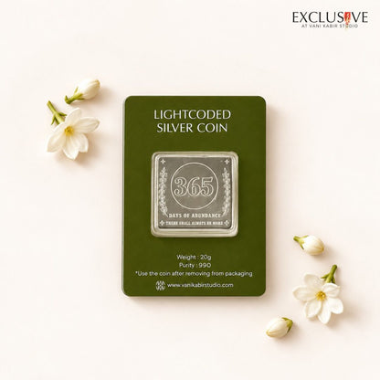 365 Days of Abundance Pure Silver Coin 