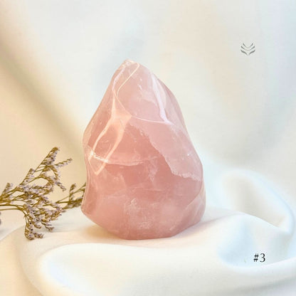 Be Loved Rose Quartz Flame
