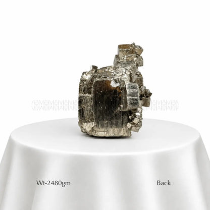 Wealth Attractor Peruvian Iron Pyrite Cluster #3