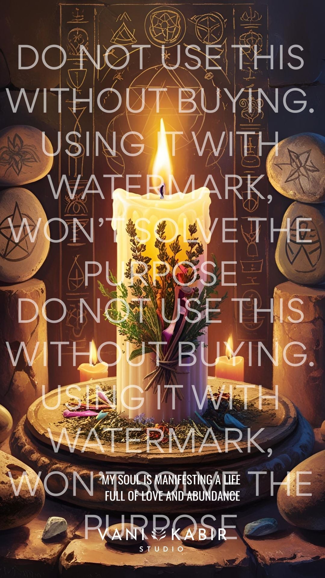 Love & Abundance Mobile Wallpaper 