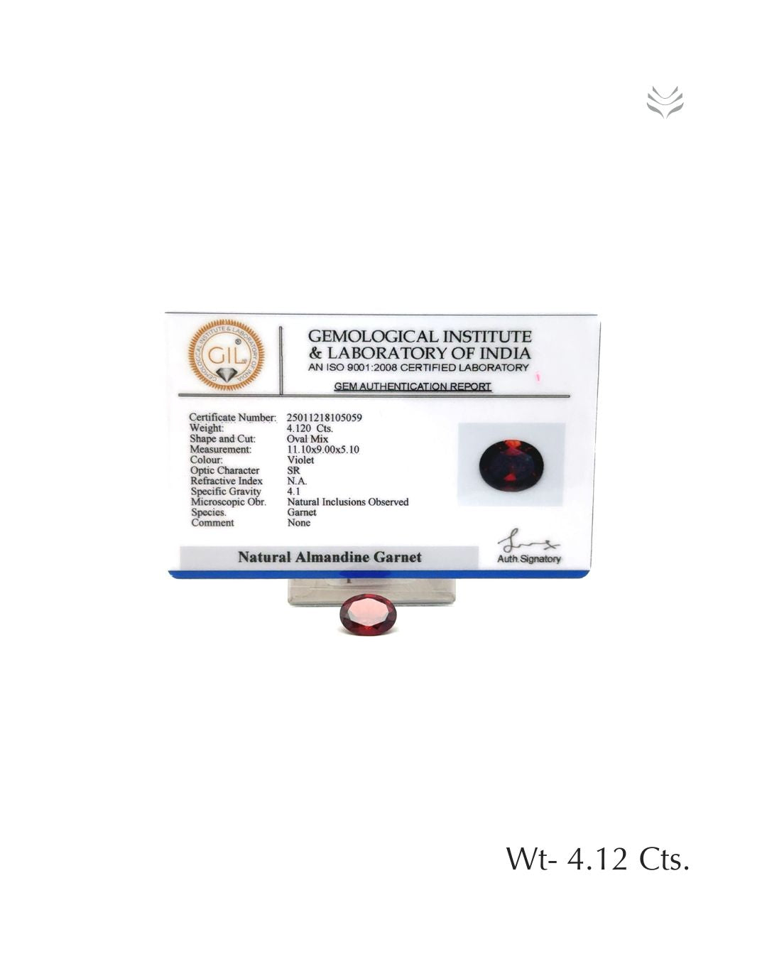 Mozambique Garnet - 4.12 Ct 