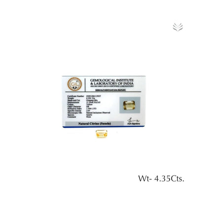 Citrine - 4.35 Ct
