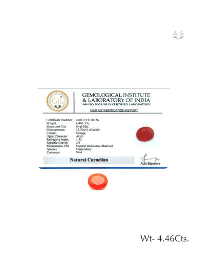 Carnelian - 4.46 Ct