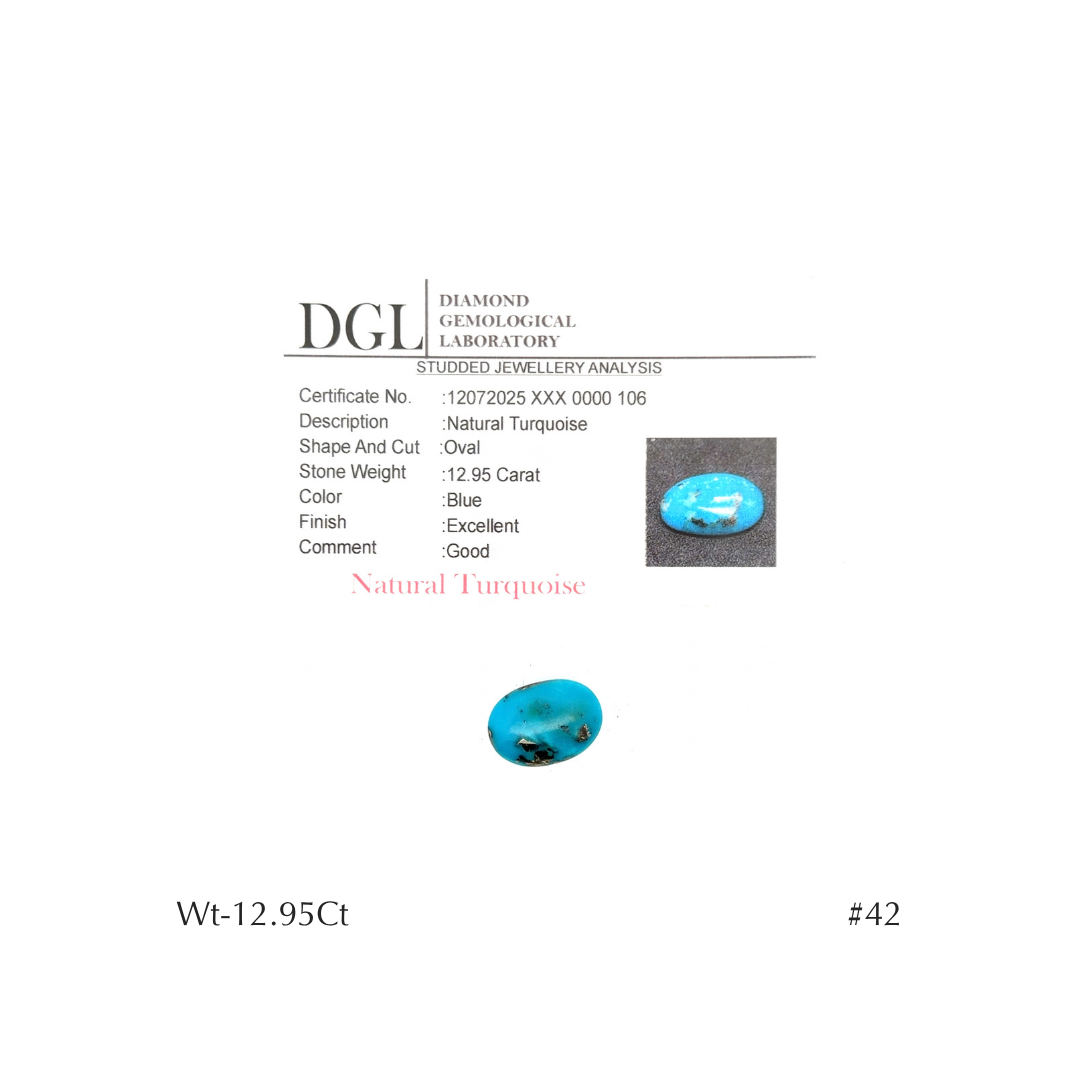 Iranian Turquoise - 60 @ 60 