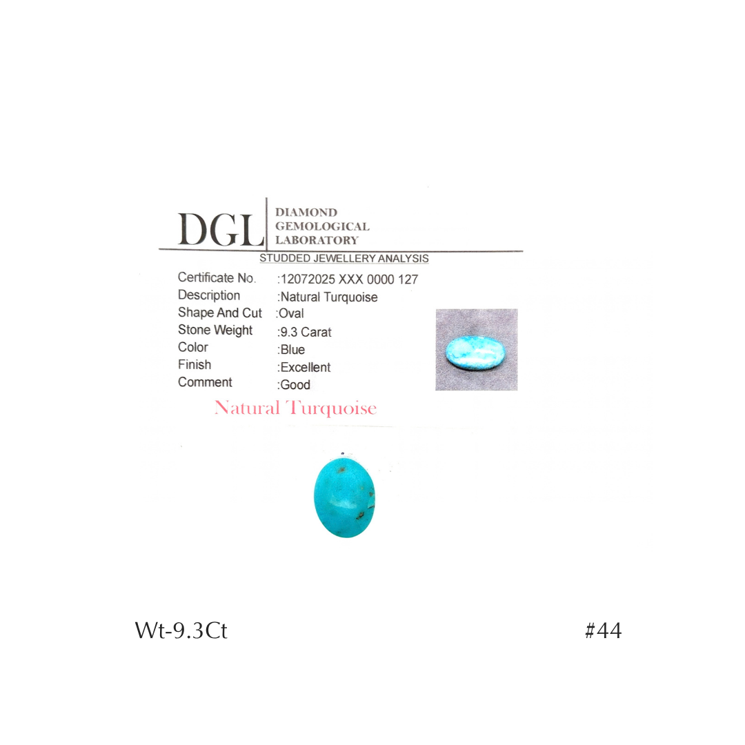 Iranian Turquoise - 60 @ 60 