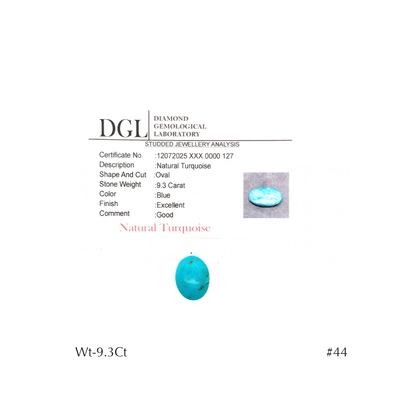 Iranian Turquoise - 60 @ 60 