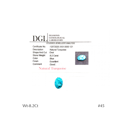 Iranian Turquoise - 60 @ 60 
