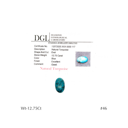 Iranian Turquoise - 60 @ 60 