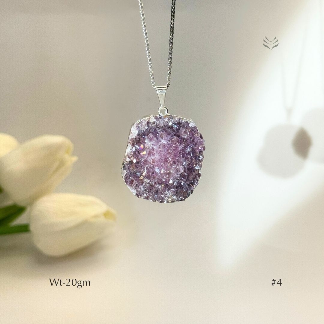 Rainbow Amethyst Pendant