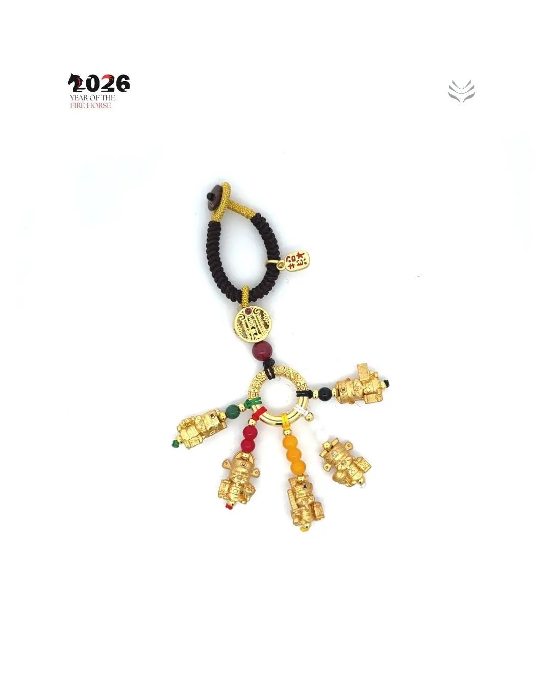 5 WEALTH GOD CHARM  feng shui