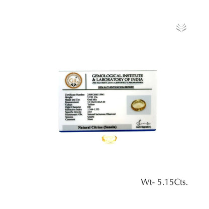 Citrine - 5.15 Ct