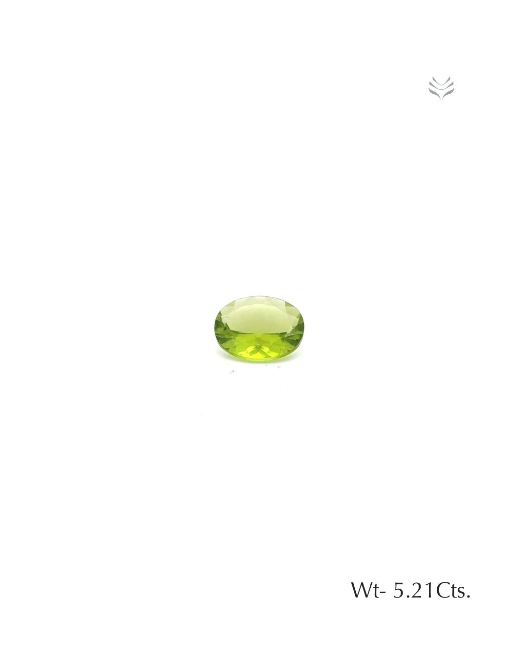 Peridot - 5.21 Ct