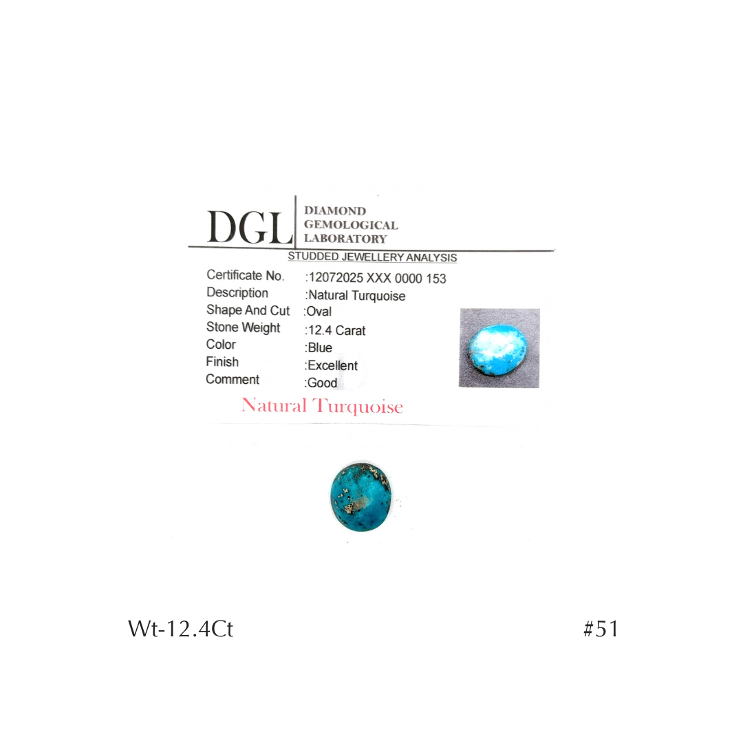 Iranian Turquoise - 60 @ 60 