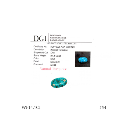 Iranian Turquoise - 60 @ 60 