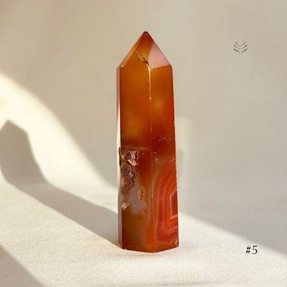 Tower of Success Carnelian