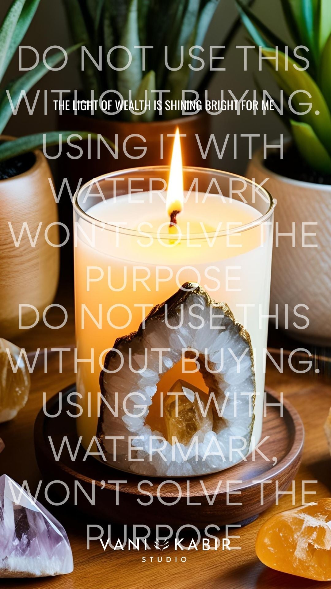 The Light of Wealth Mobile Wallpaper 