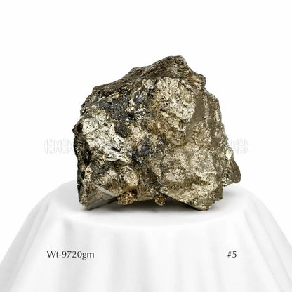 Wealth Attractor Peruvian Iron Pyrite Cluster