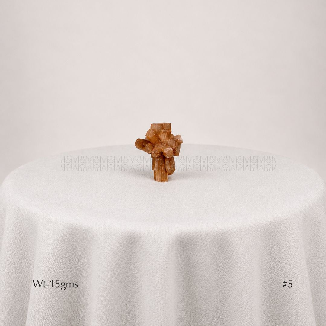 Red Comet Aragonite Cluster  Crystal Cluster