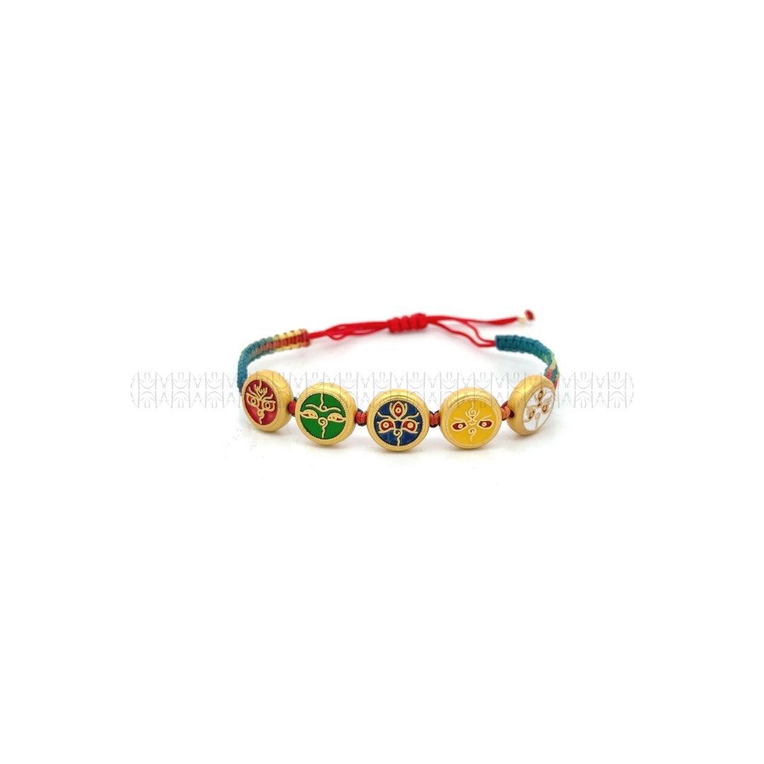 5 Evil Eye Goddess Protection Bracelet 