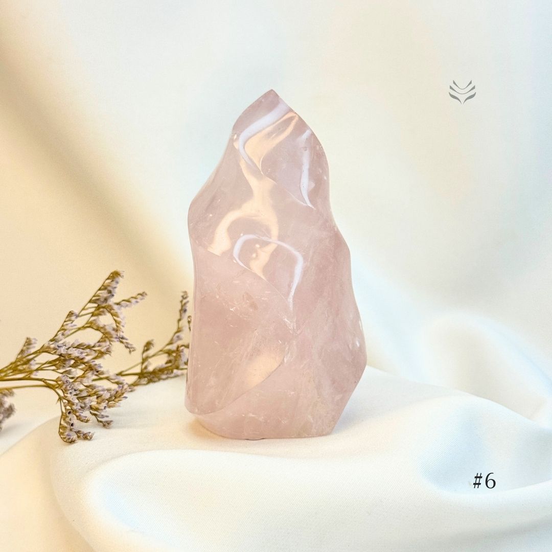 Be Loved Rose Quartz Flame