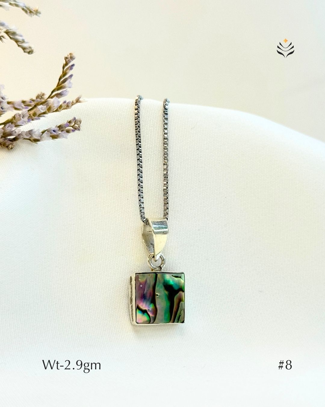 Calmora Abalone Shell Pendant 