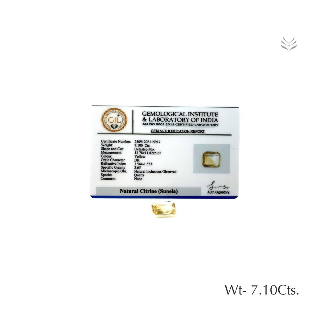 Citrine - 7.10 Ct