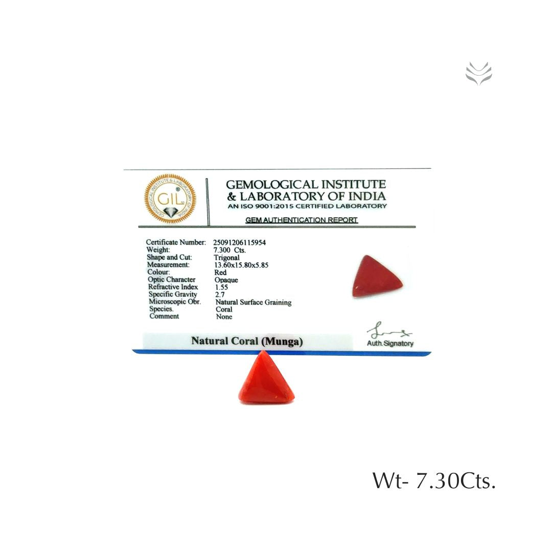 Red Coral - 7.30 CT