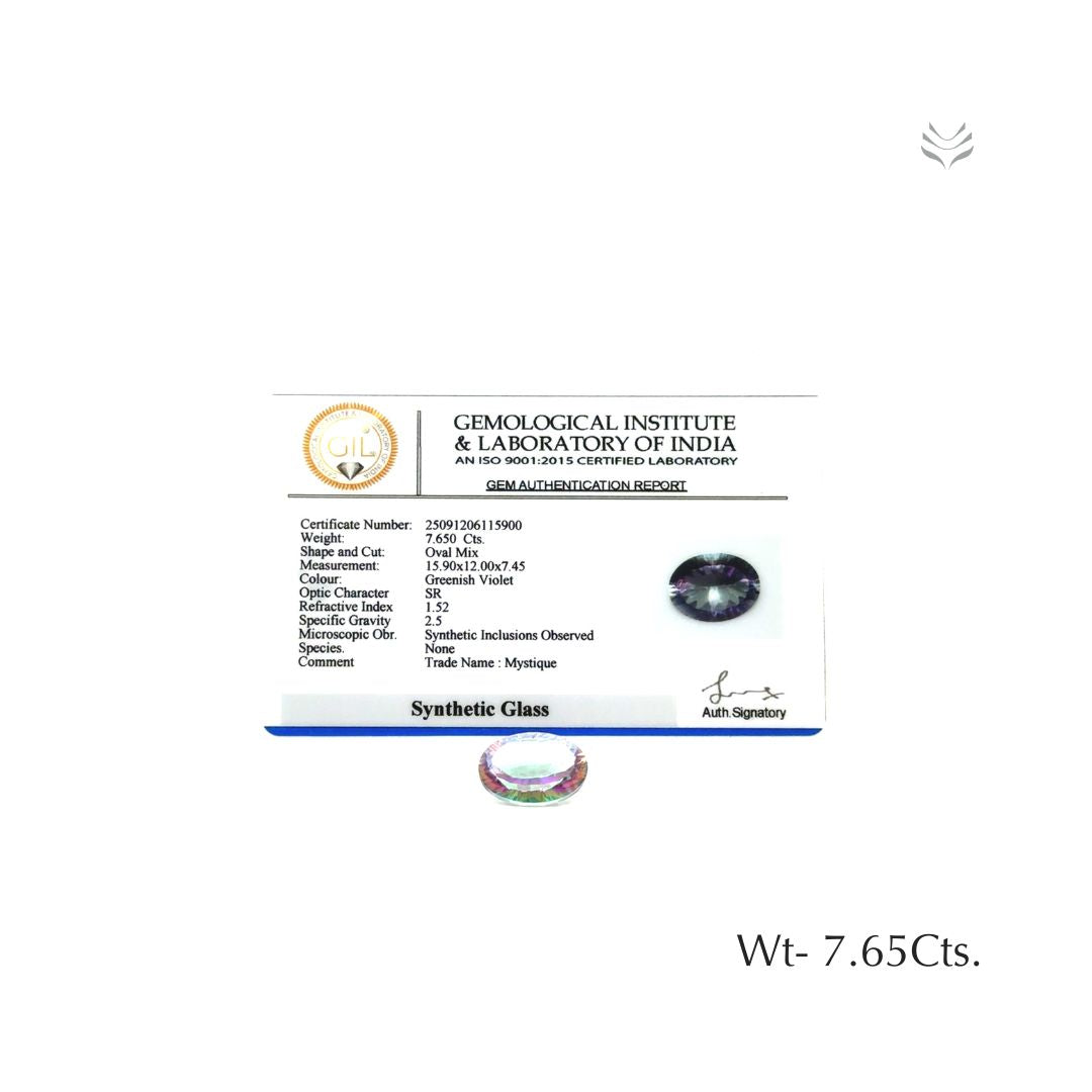 Synthetic Glass - 7.65 Ct