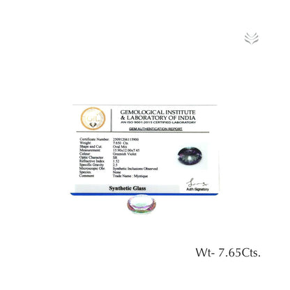 Synthetic Glass - 7.65 Ct