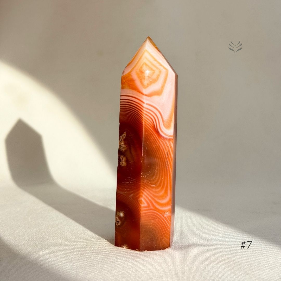Tower of Success Carnelian