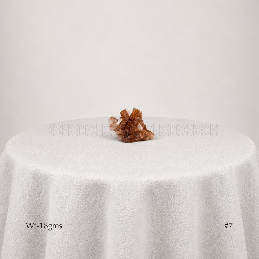 Red Comet Aragonite Cluster  Crystal Cluster