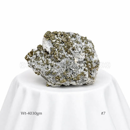 Wealth Attractor Peruvian Iron Pyrite Cluster