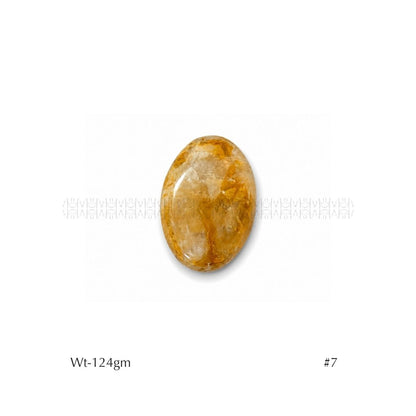Miracle Creator Golden Healer Palm Stone