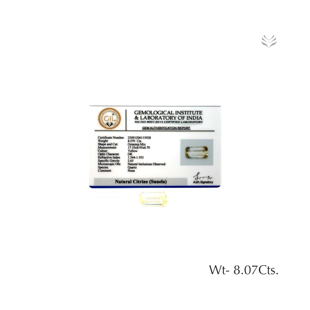 Citrine - 8.07 Ct