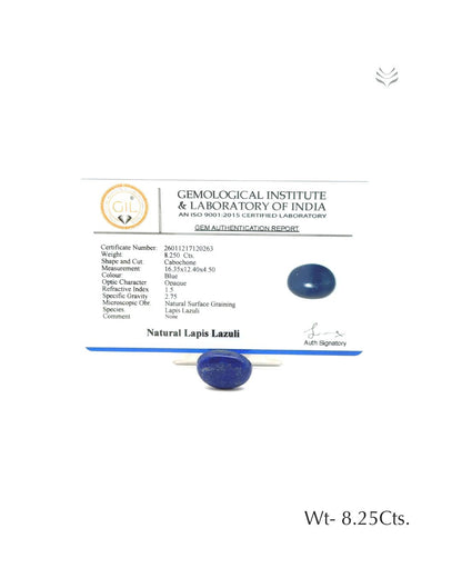 Lapis Lazuli - 8.25 Ct