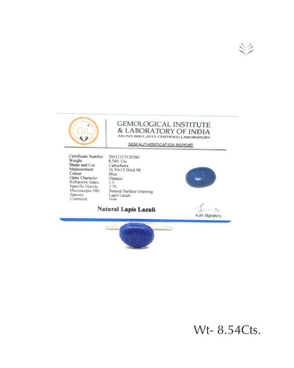 Lapis Lazuli - 8.54 Ct