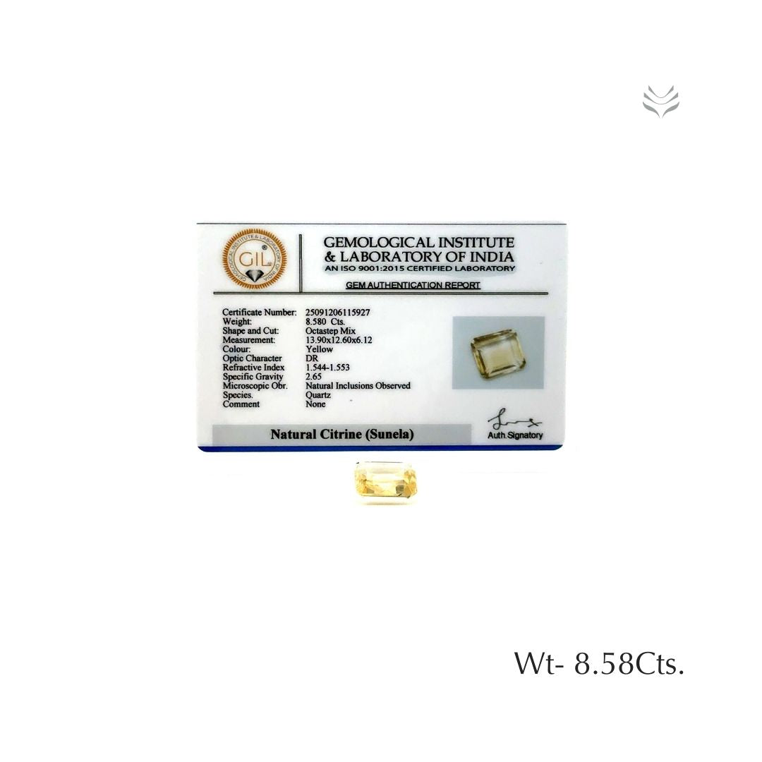 Citrine - 8.58 Ct