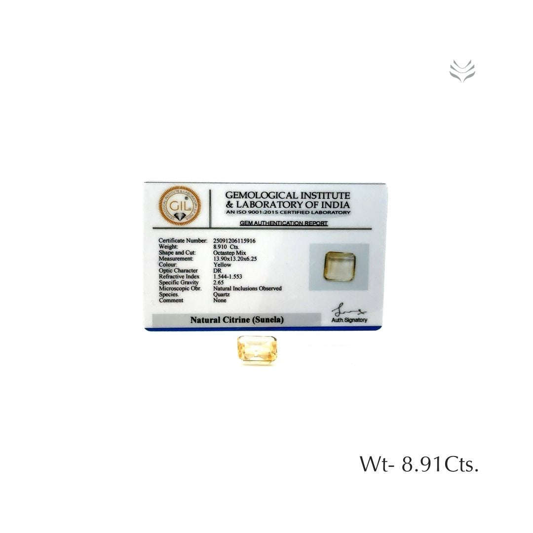 Citrine - 8.91 Ct