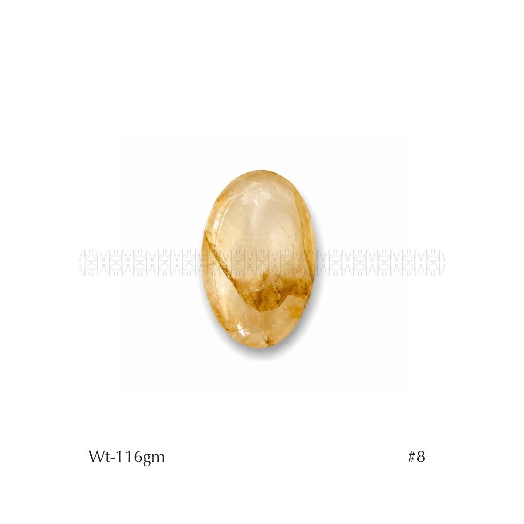 Miracle Creator Golden Healer Palm Stone