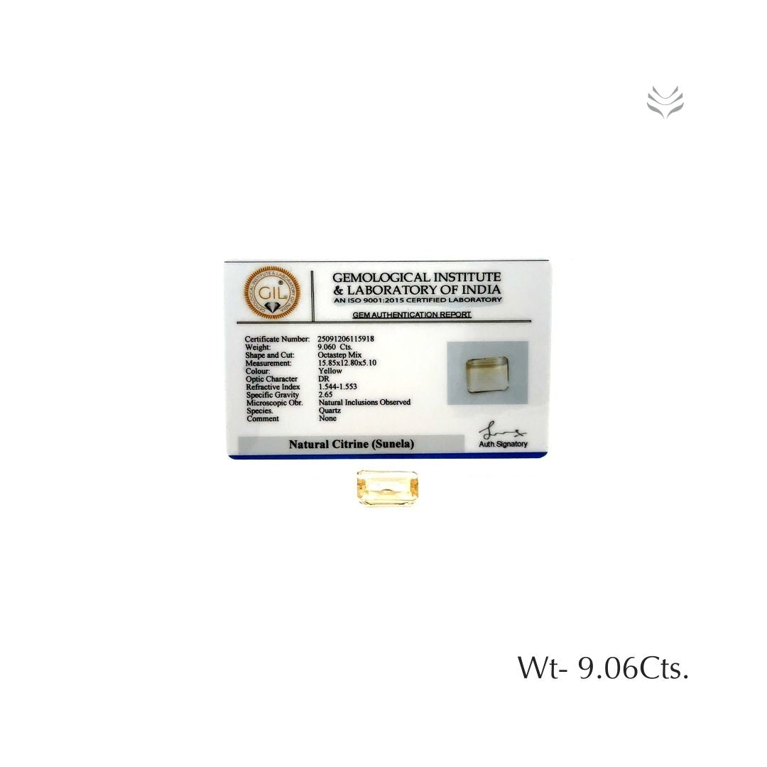Citrine - 9.06 Ct