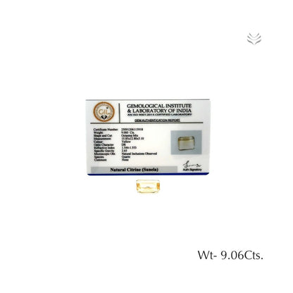 Citrine - 9.06 Ct
