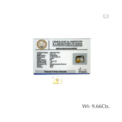 Citrine - 9.66 Ct
